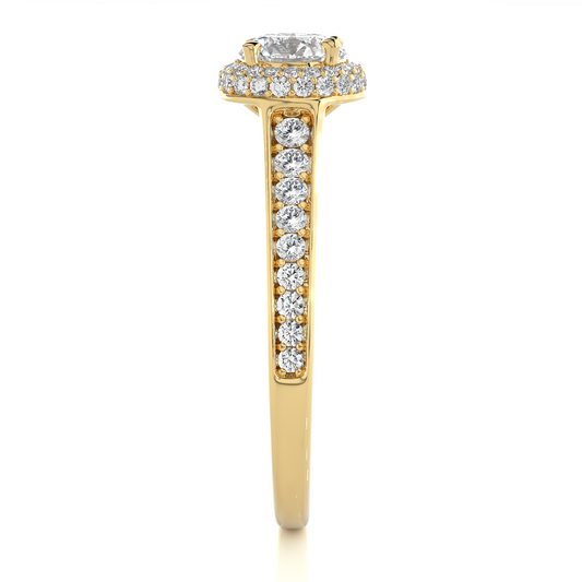 Sovereign Round Diamond Ring