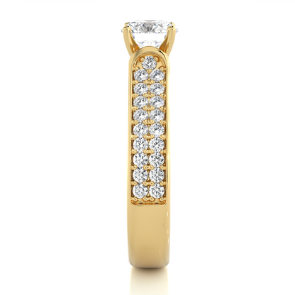 Celestial Harmony Diamond Ring