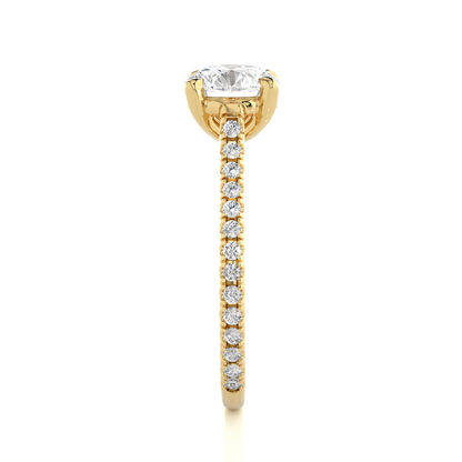 Horizon Round Diamond Ring