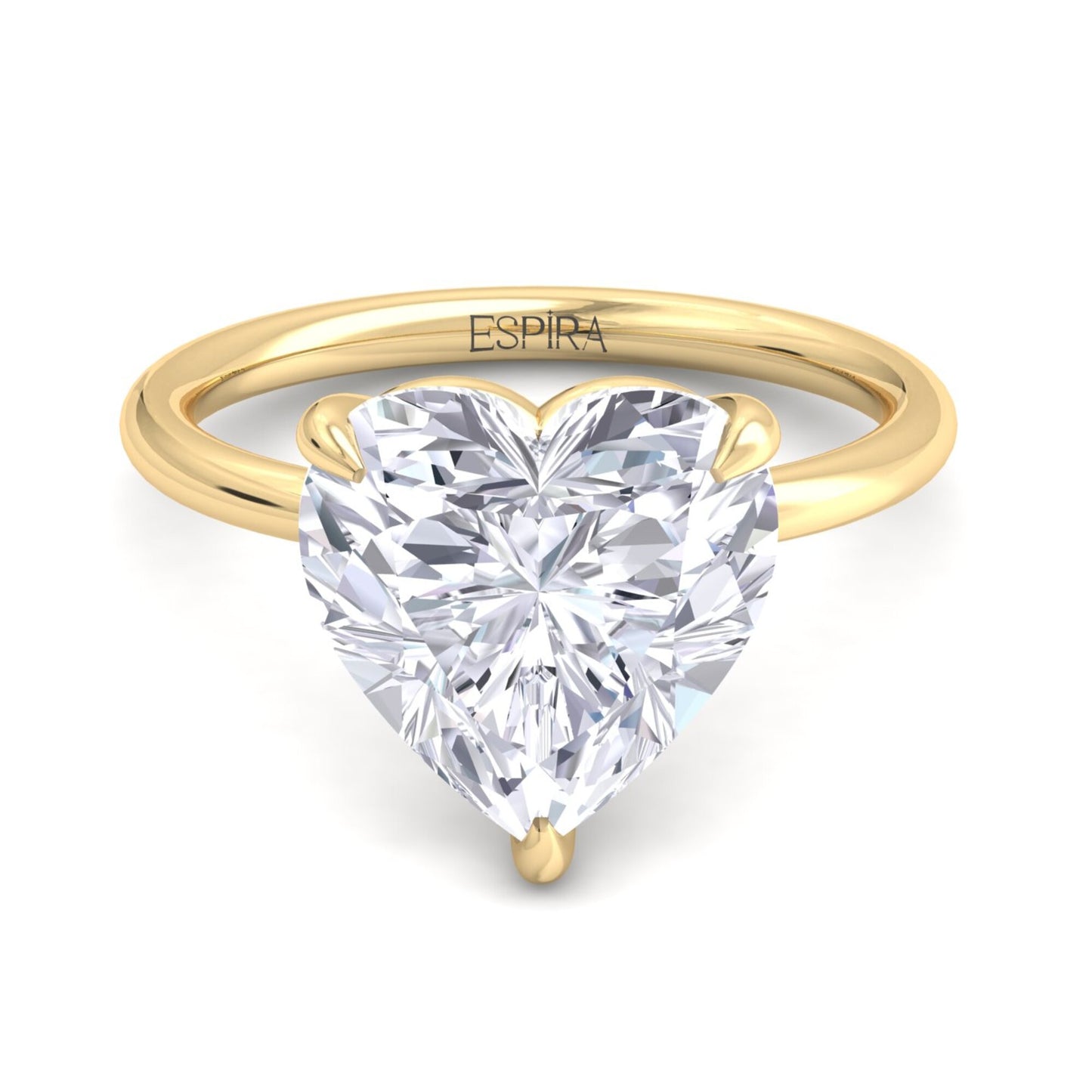 bague liberty en diamant cœur 4 carats