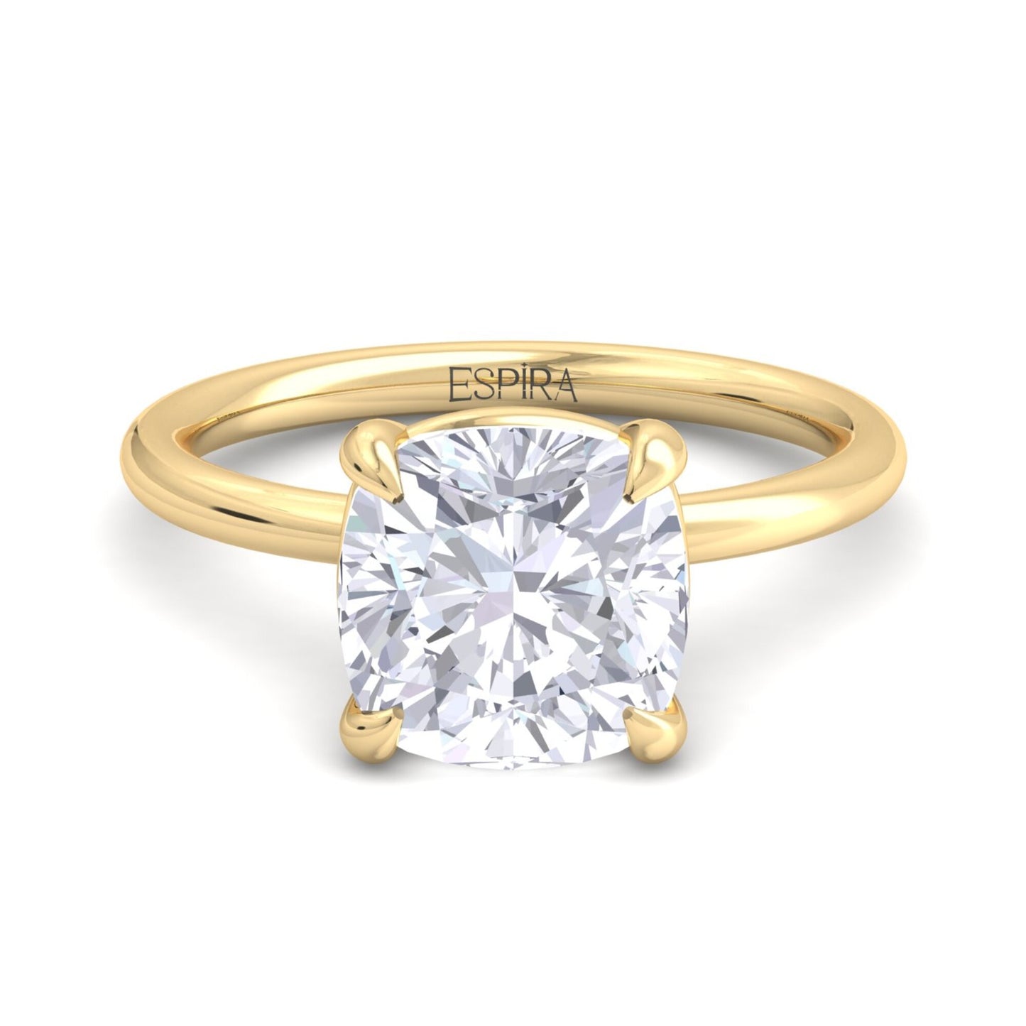 bague liberty en diamant coussin 4 carats