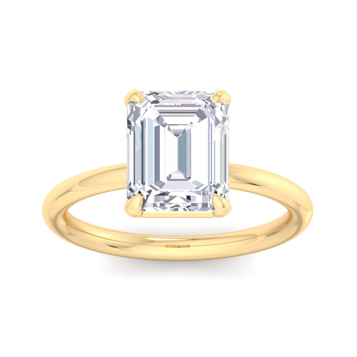 bague liberty avec diamant émeraude 3 carats