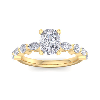 Florence Cushion Diamond Ring