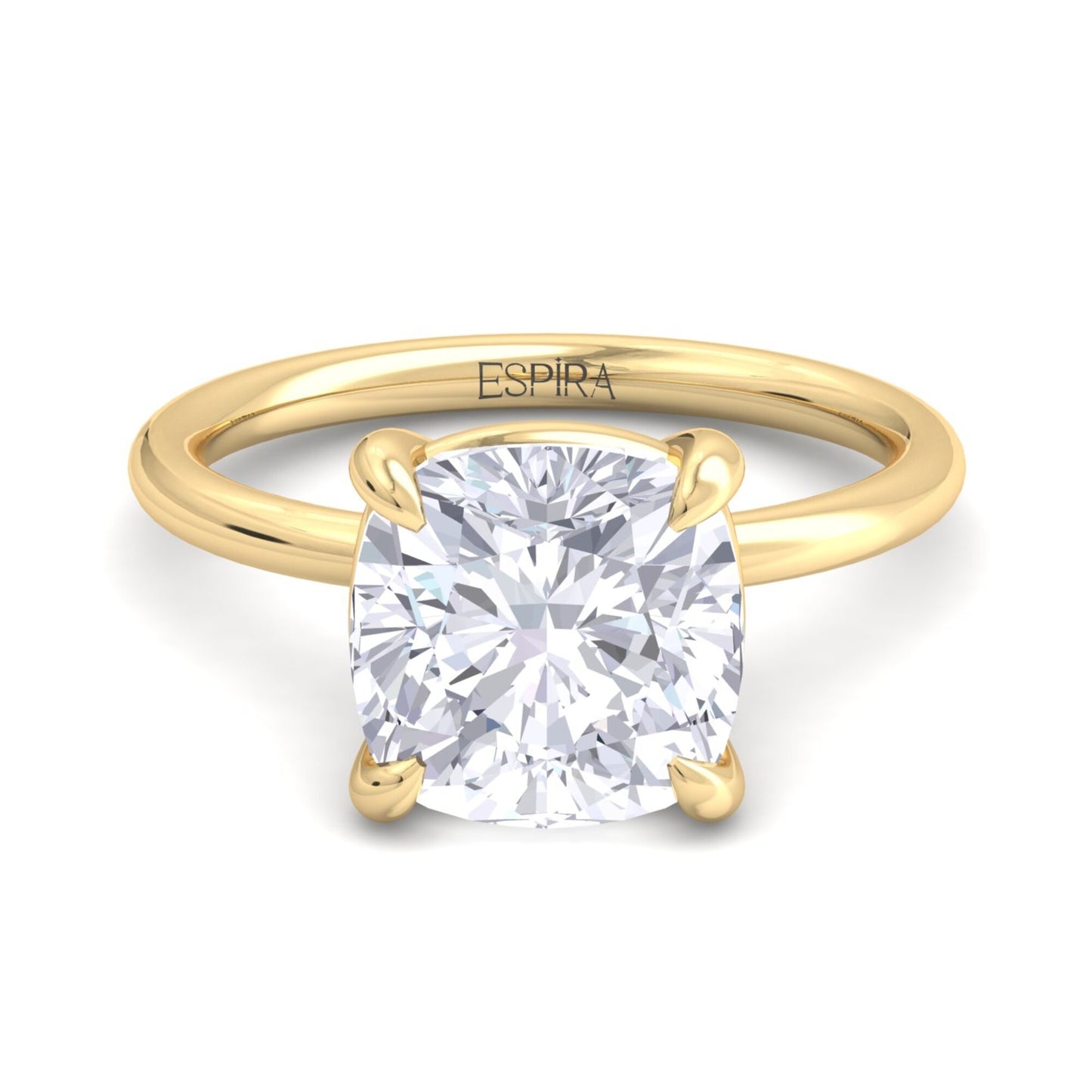 bague liberty en diamant coussin 4 carats