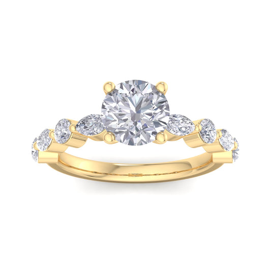 Florence Round Diamond Ring