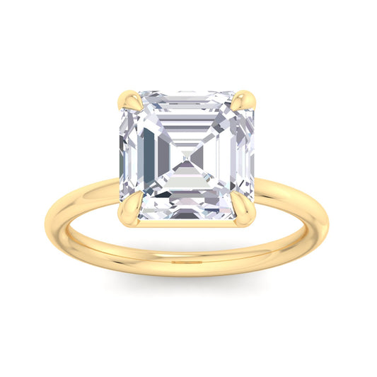 Liberty 5 Carat Asscher Diamond Ring