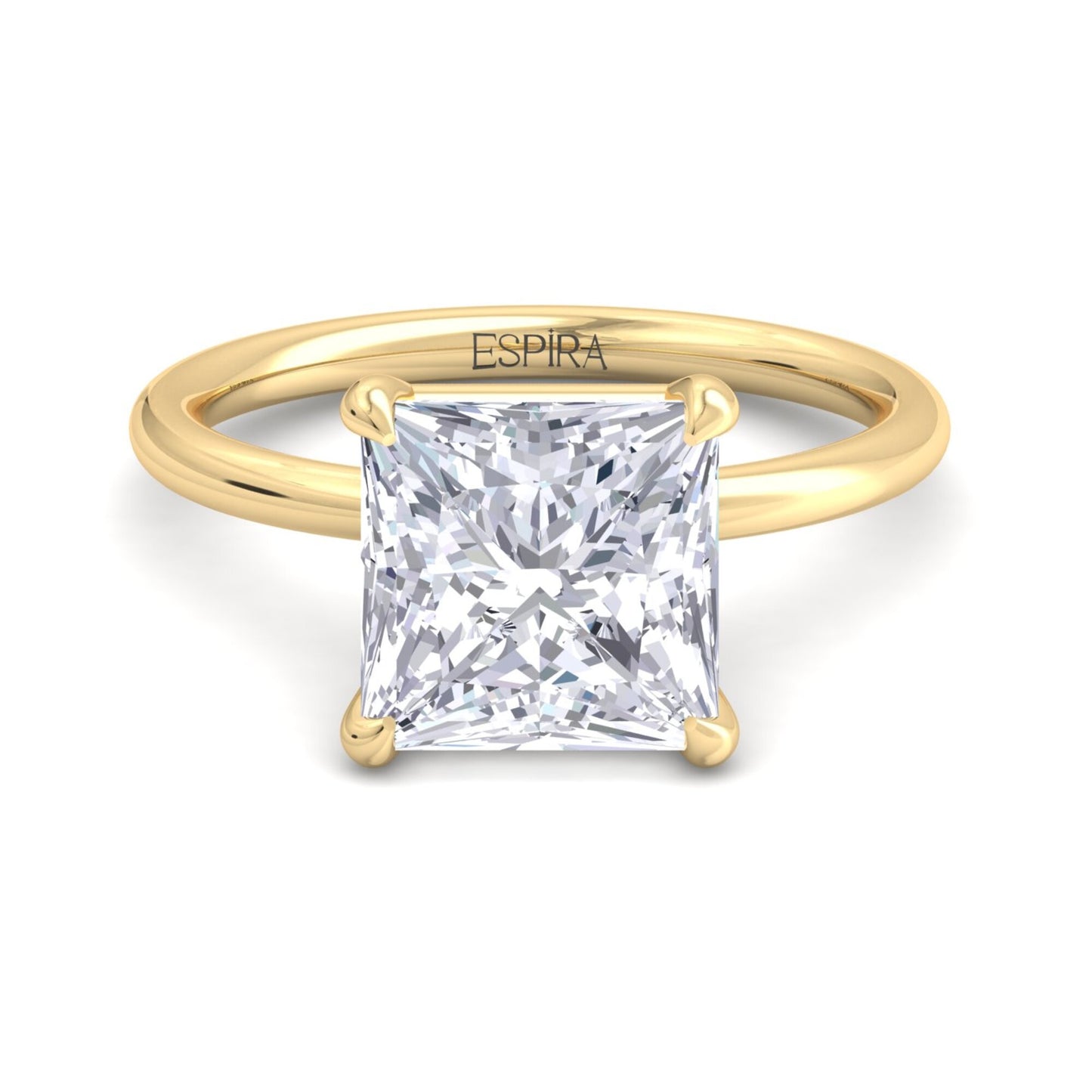 liberty 4 carat princess diamond ring