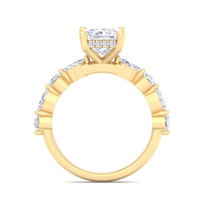 Florence Plus Princess Diamond Ring