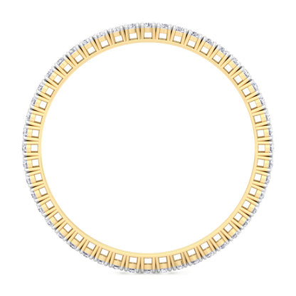 25 Pointer Round Cut Lab Grown Diamond Bangle