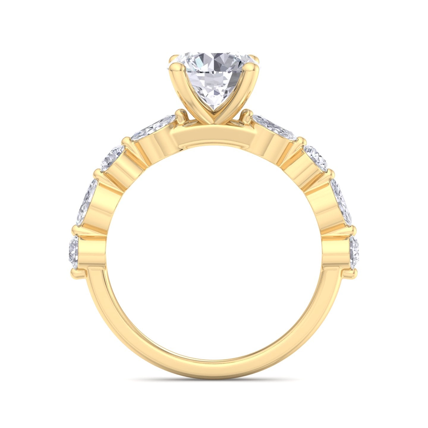 florence round diamond ring