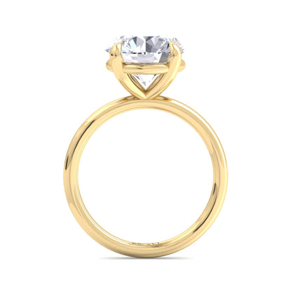 Bague Liberty en diamant rond de 4 carats