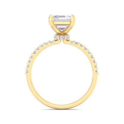 Paradise Asscher Diamond Ring