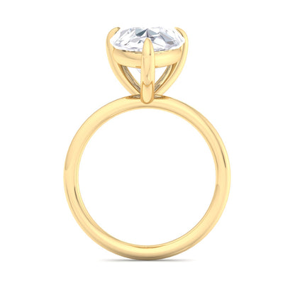 Bague Liberty en diamant poire 4 carats