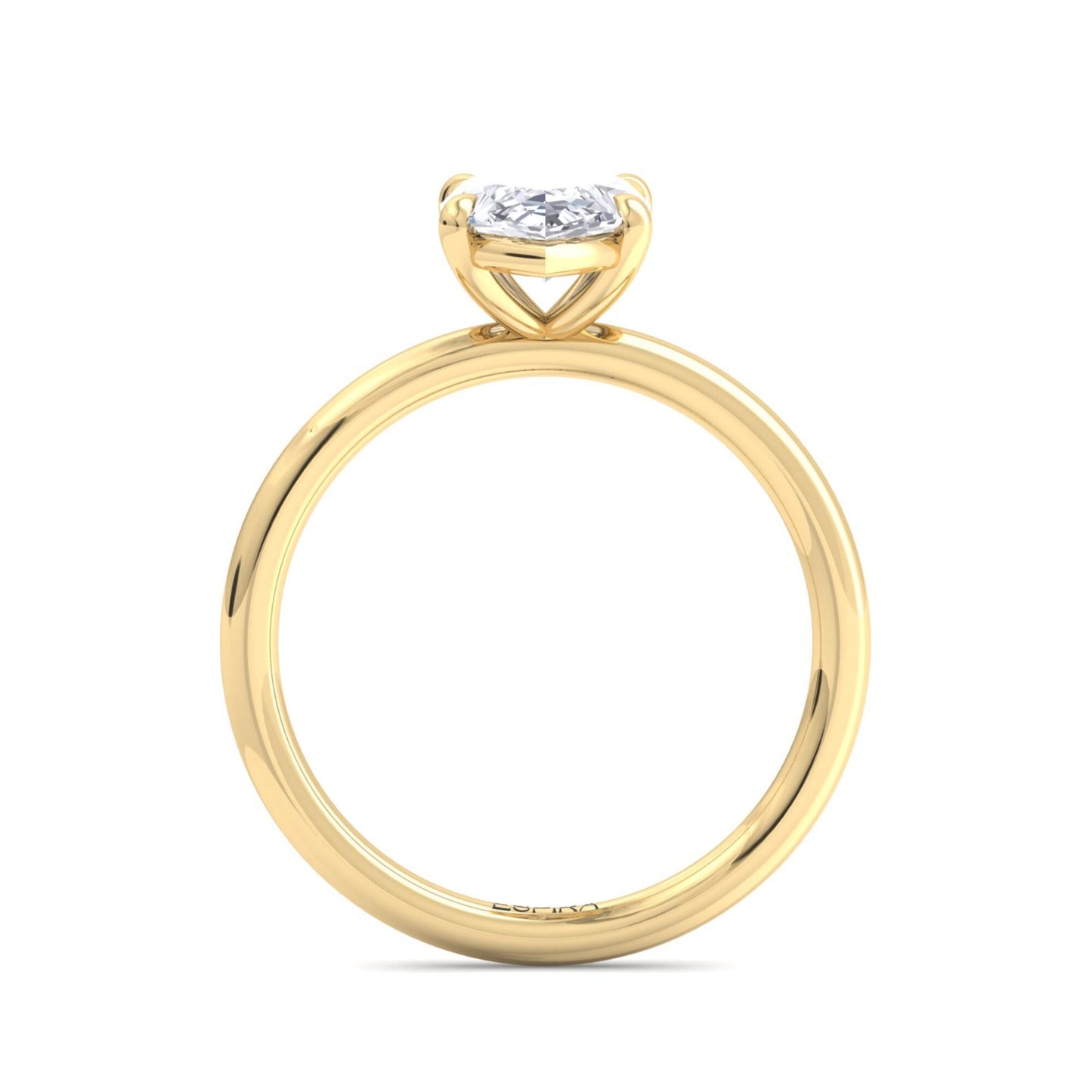 bague liberty avec diamant marquise de 2 carats