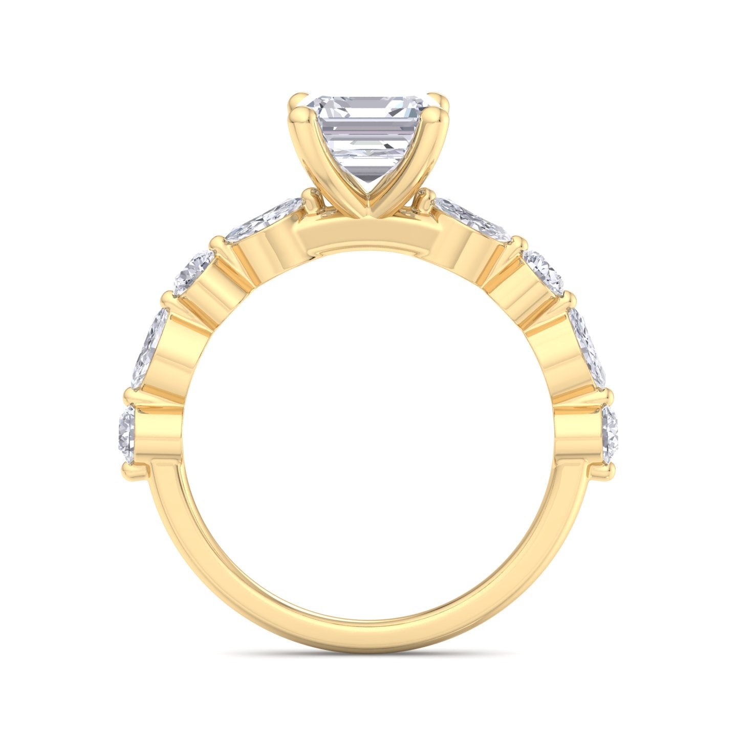 florence asscher diamond ring