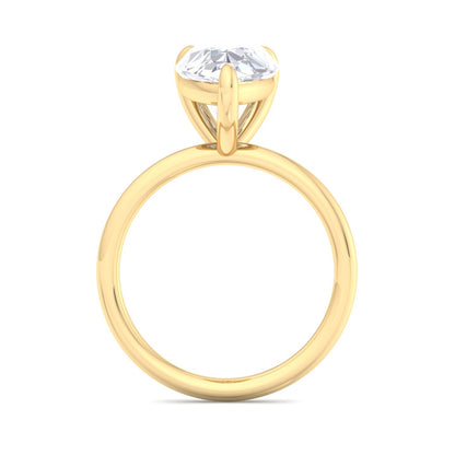 Bague Liberty en diamant poire 4 carats