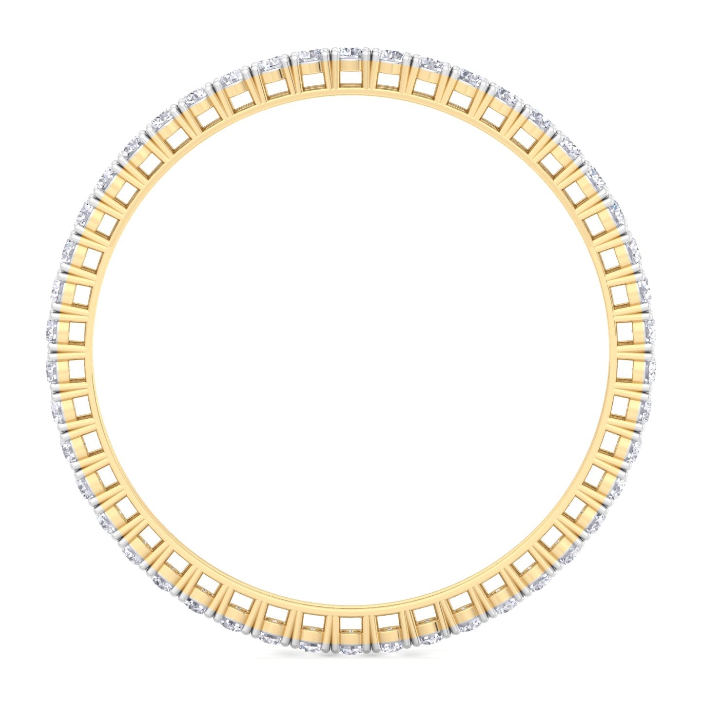 30 pointer round cut lab grown diamond bangle