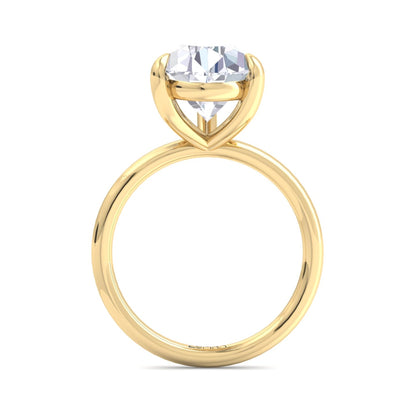 Bague Liberty en diamant poire 4 carats