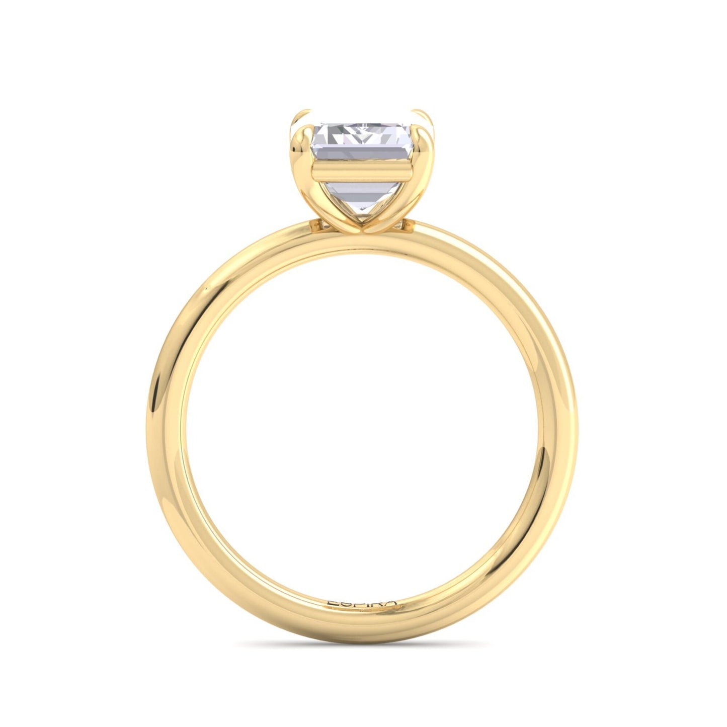 liberty 2 carat emerald diamond ring