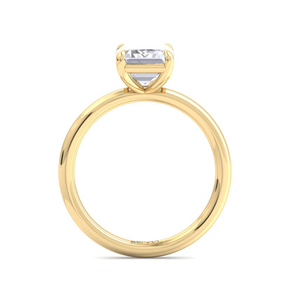 Liberty 2 Carat Emerald Diamond Ring