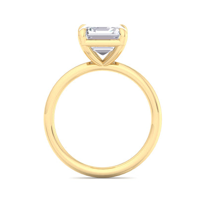Bague Liberty avec diamant Asscher 3 carats
