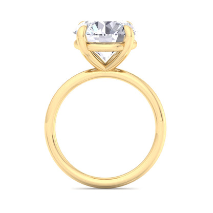 Bague Liberty en diamant rond de 4 carats