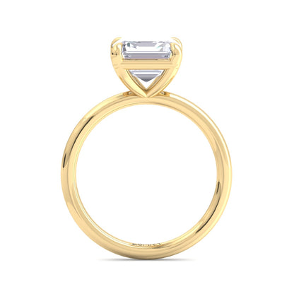 Bague Liberty avec diamant Asscher 3 carats