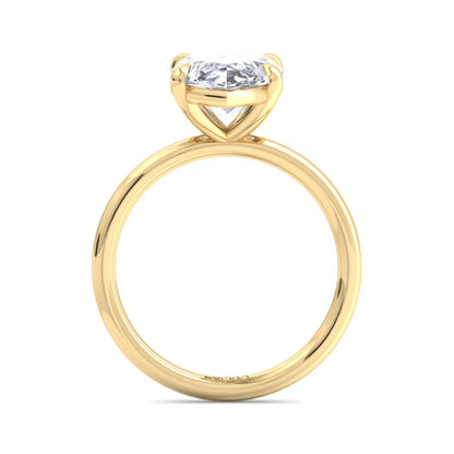 Bague Liberty en diamant marquise de 4 carats