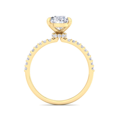 Paradise Pear Diamond Ring