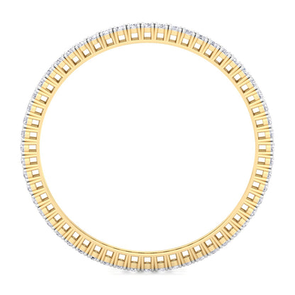 15 Pointer Round Cut Lab Grown Diamond Bangle