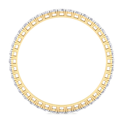 50 Pointer Round Cut Lab Grown Diamond Bangle