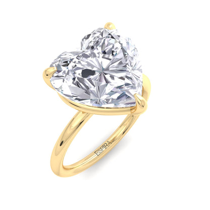 Bague Liberty en diamant cœur 4 carats