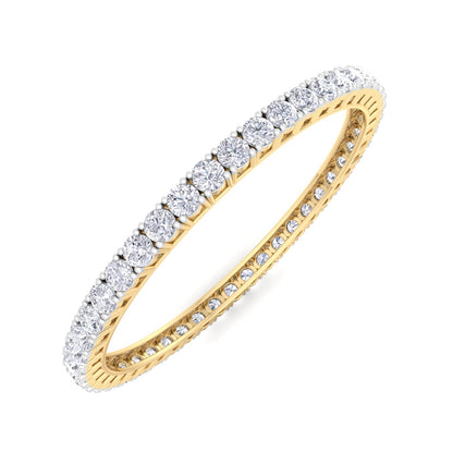 30 Pointer Round Cut Lab Grown Diamond Bangle