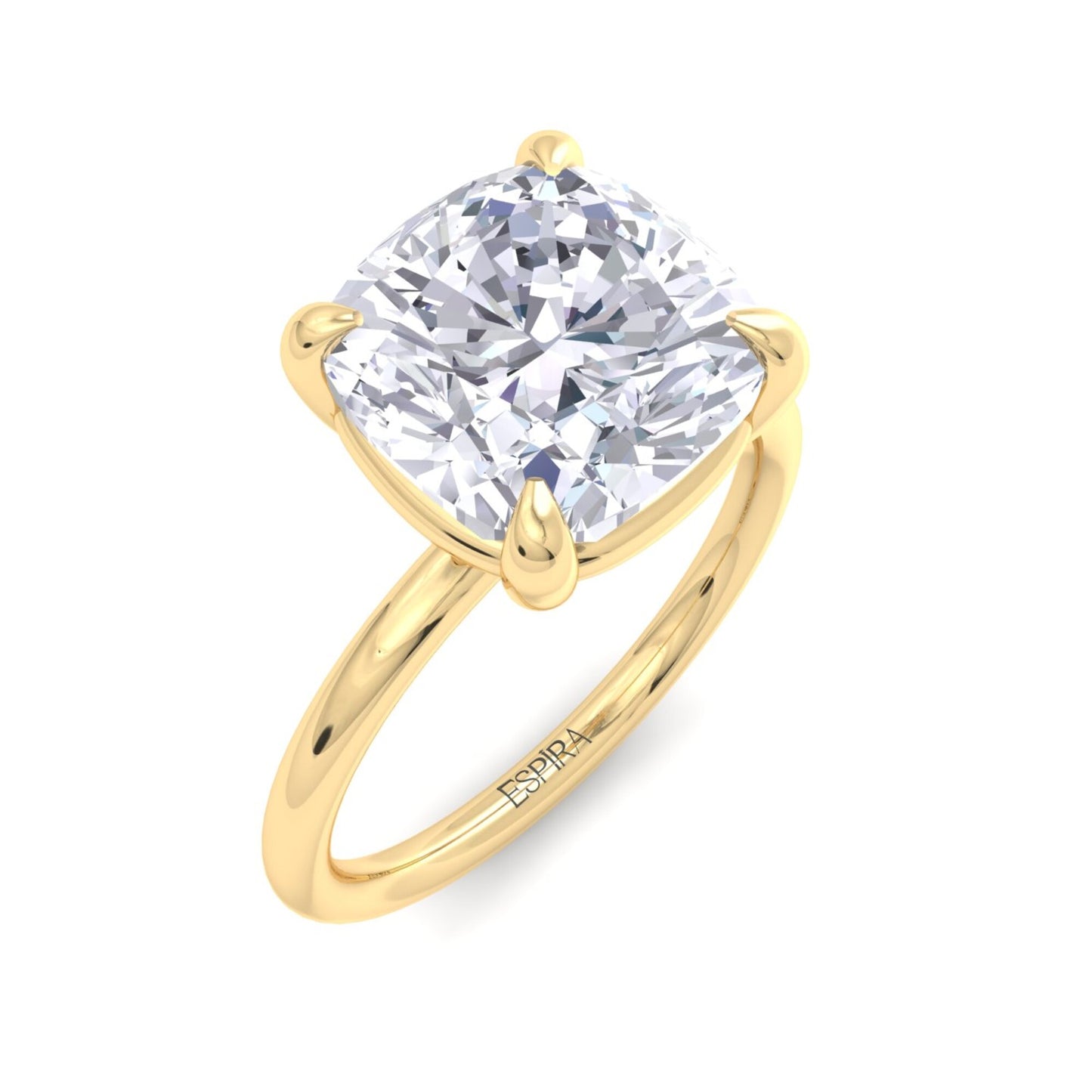 bague liberty en diamant coussin 4 carats