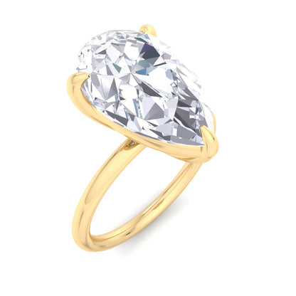 Bague Liberty en diamant poire 4 carats