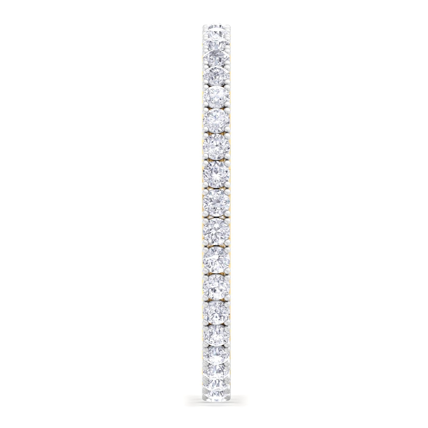 50 pointer round cut lab grown diamond bangle