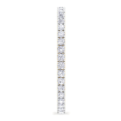 50 Pointer Round Cut Lab Grown Diamond Bangle