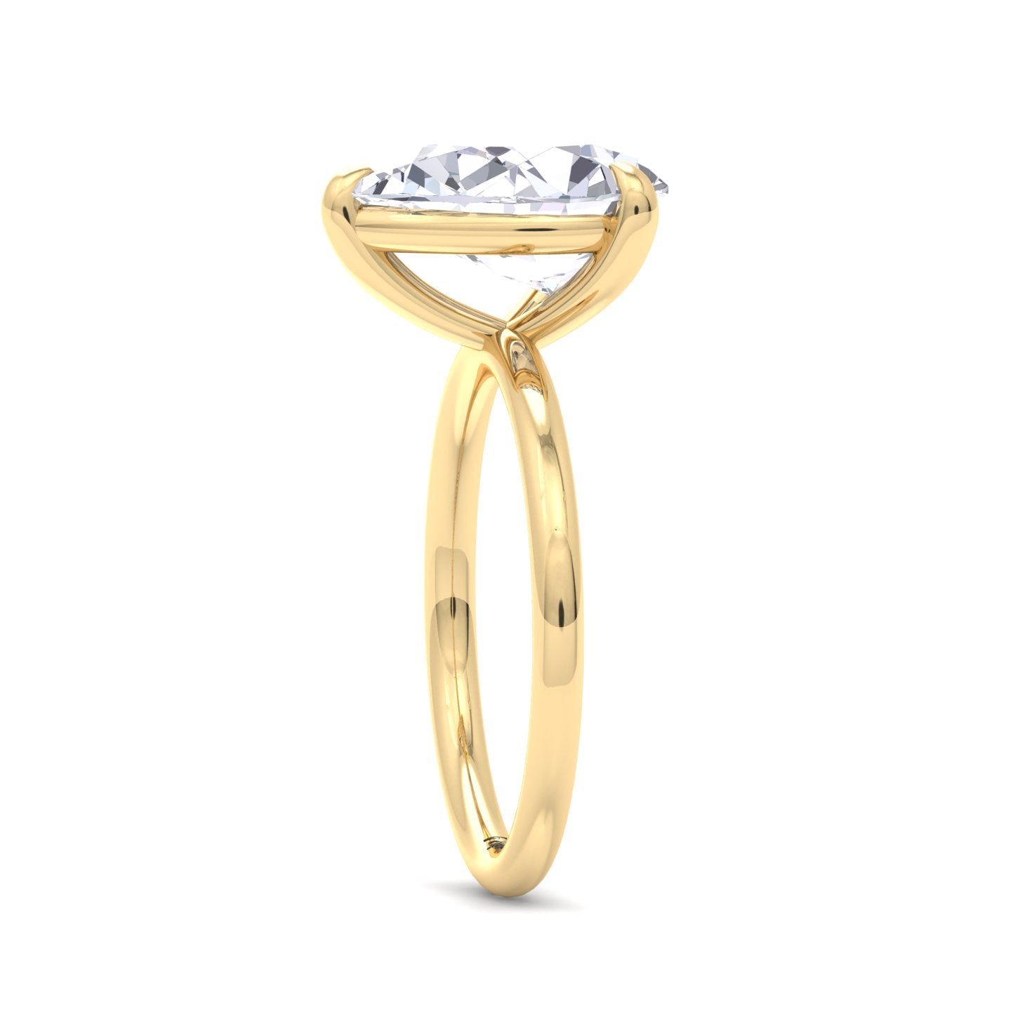 bague liberty en diamant poire de 3 carats