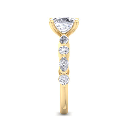 Florence Cushion Diamond Ring