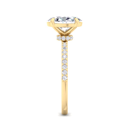 Paradise Oval Diamond Ring
