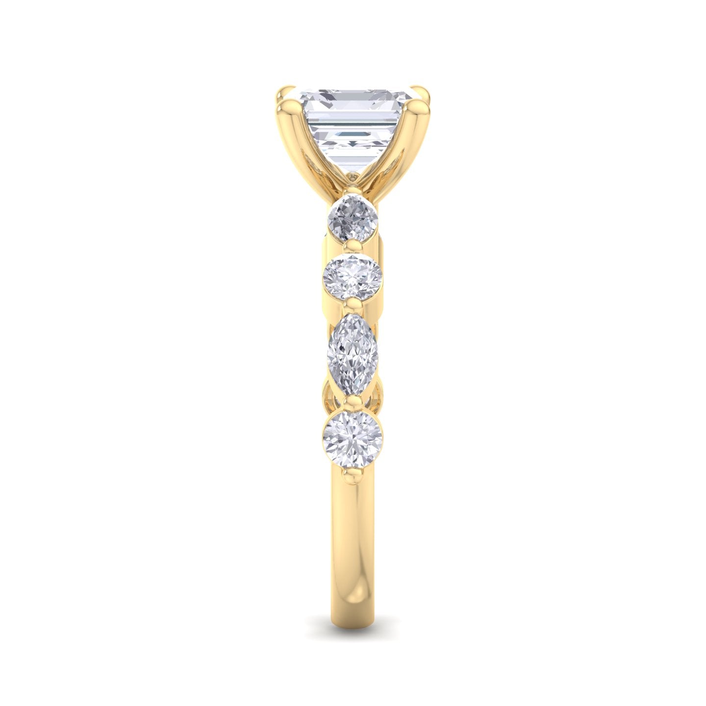 florence asscher diamond ring