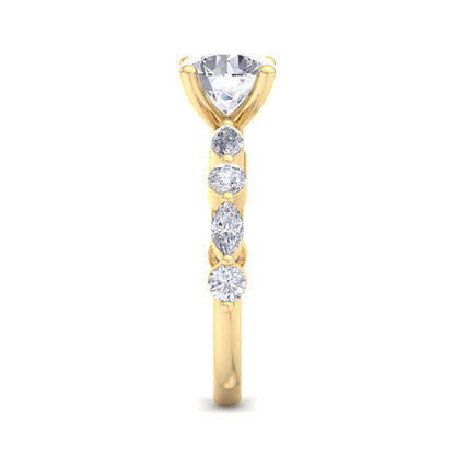 Florence Round Diamond Ring