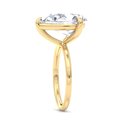 Bague Liberty en diamant poire 4 carats