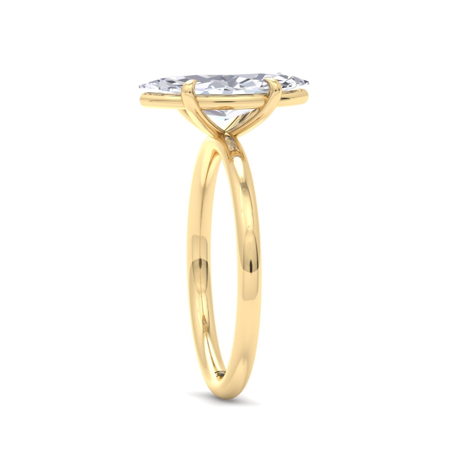 bague liberty avec diamant marquise de 2 carats