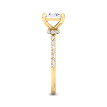 Paradise Asscher Diamond Ring