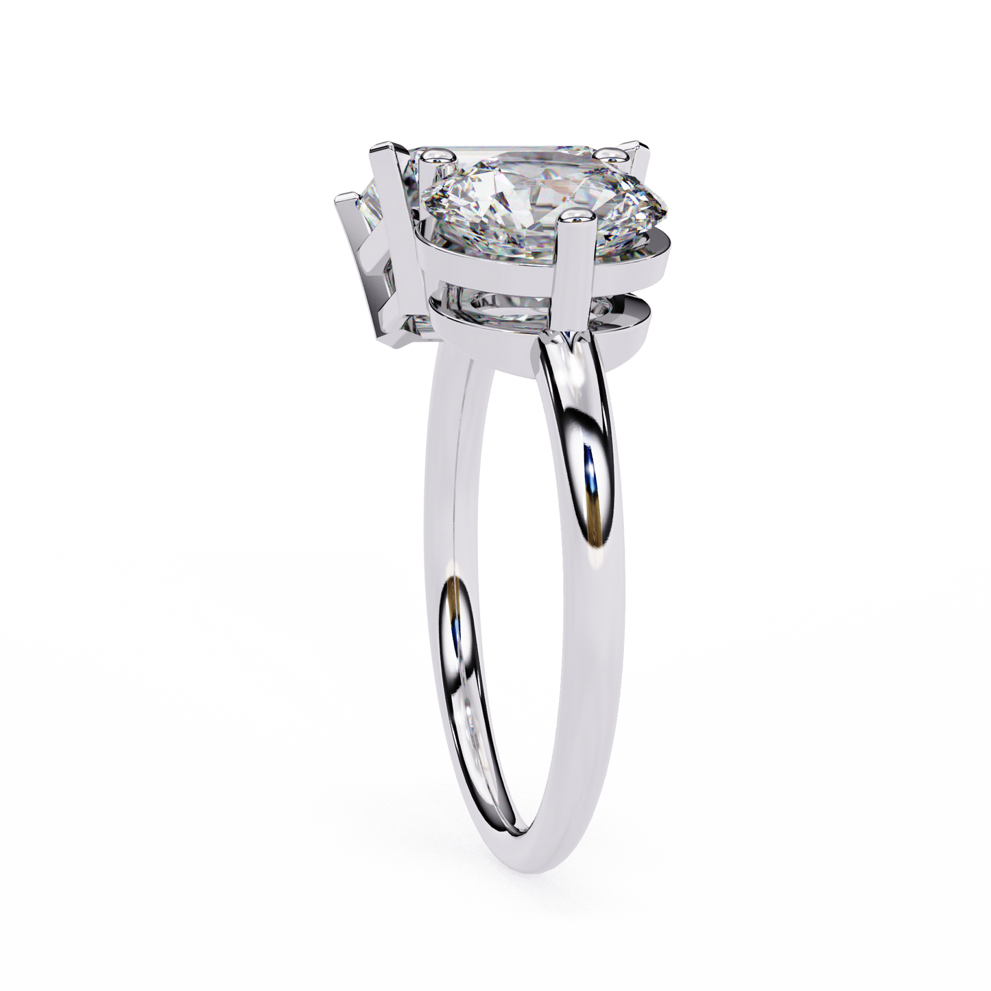 the kylie ring aka toi et moi diamond ring - espira fine gems