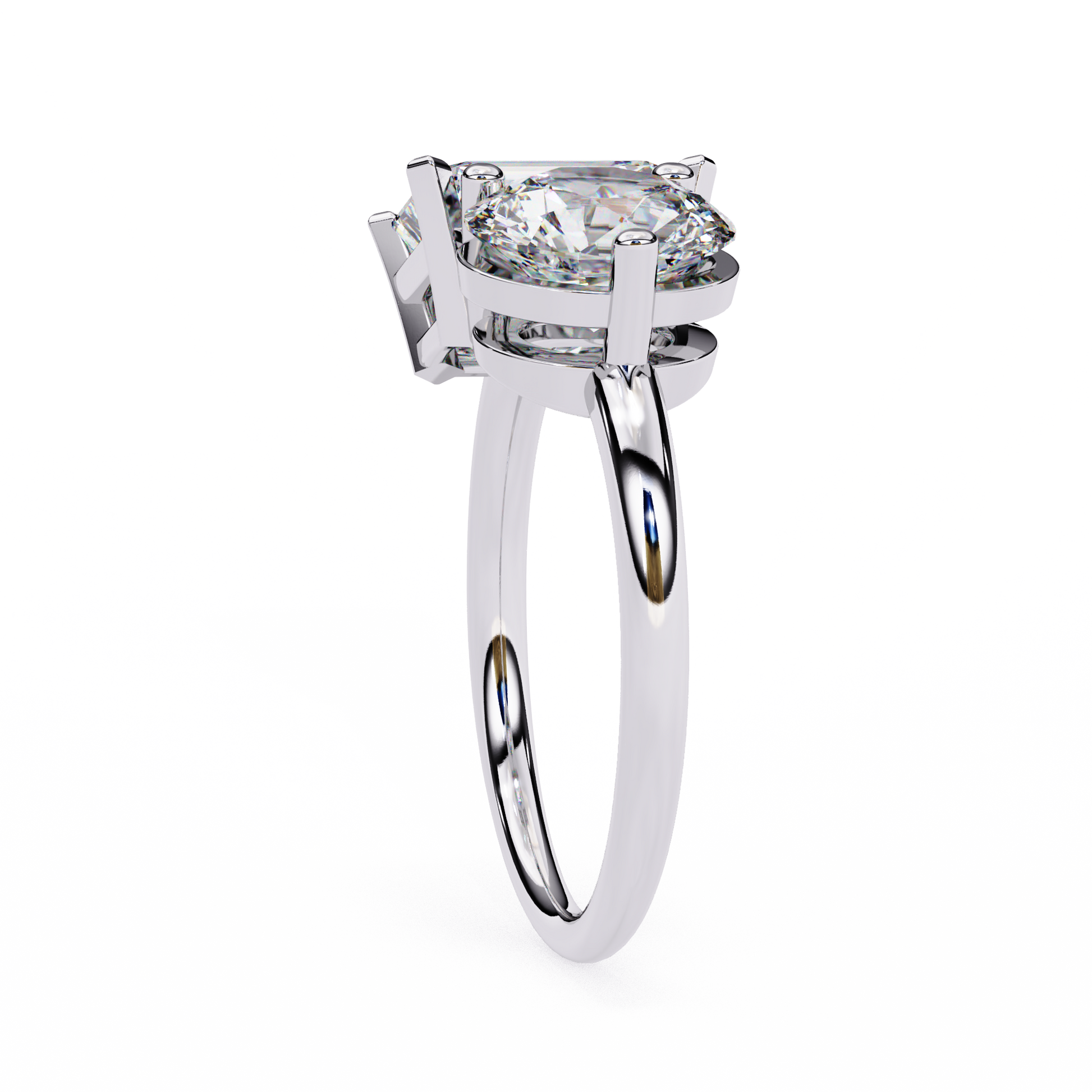 The Kylie Ring aka Toi et Moi Diamond Ring - Espira Fine Gems