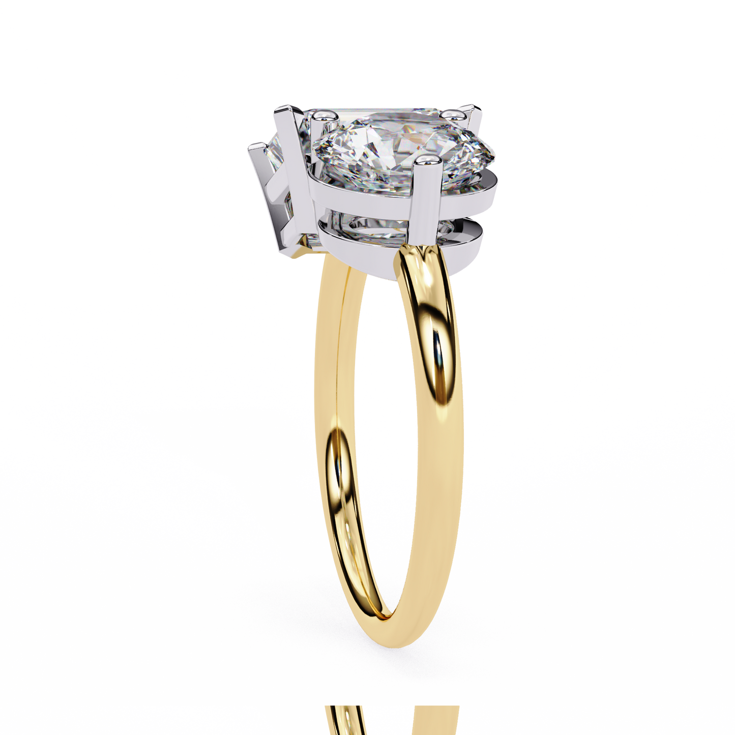 the kylie ring aka toi et moi diamond ring - espira fine gems