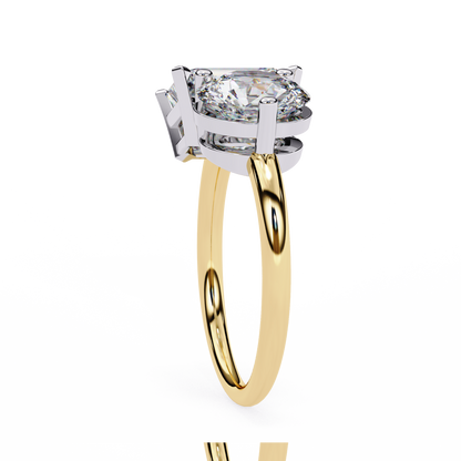 The Kylie Ring aka Toi et Moi Diamond Ring - Espira Fine Gems