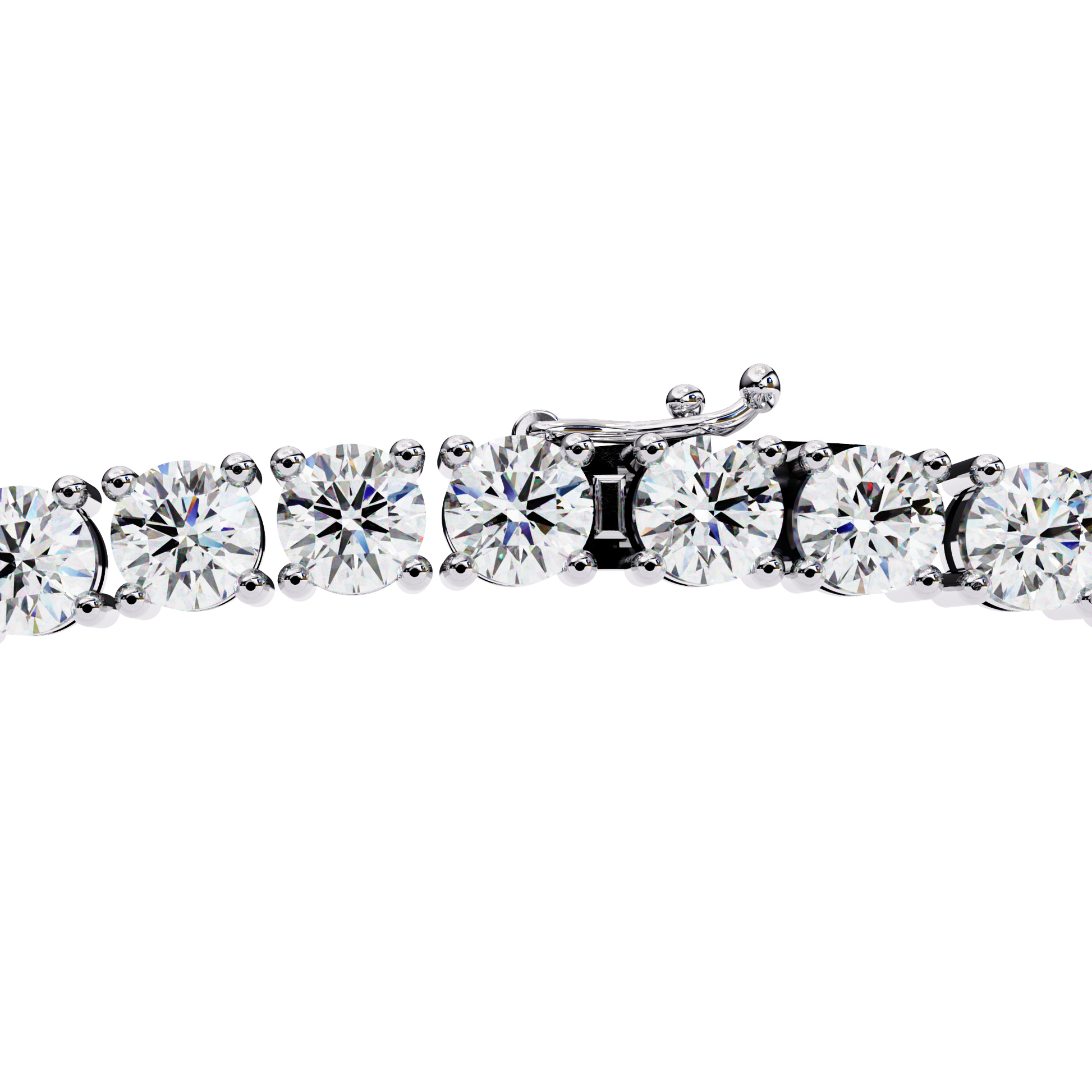 Isaluxe Round Diamond Necklace - Espira Fine Gems